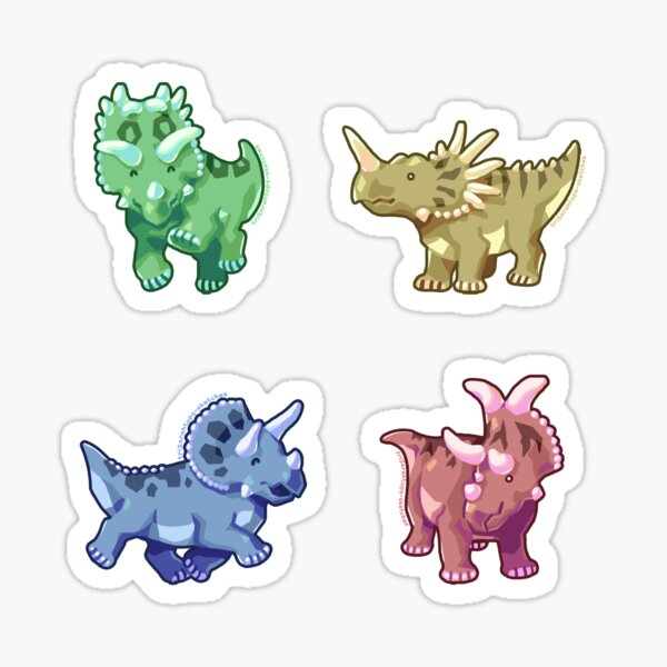 Ceratopsians Sticker