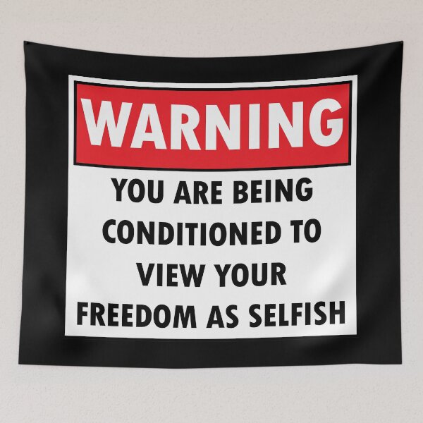 Item preview, Warning conditioned designed and sold by ArtOfRebellion.