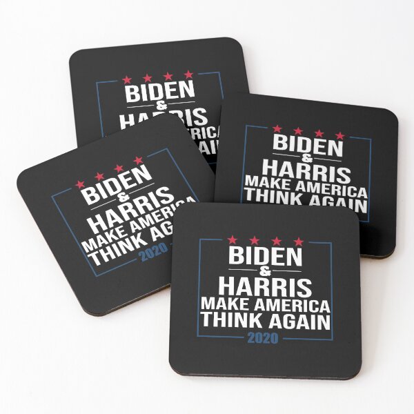 Item preview, Biden y Harris Make America Think Again 2020 Presidente 2020 designed and sold by tinypurpleland.