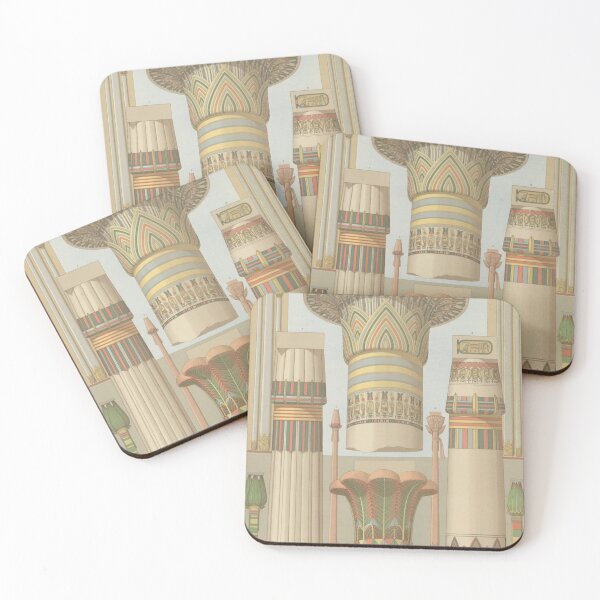 Item preview, Egyptian Columns designed and sold by BlueSpecsStudio.