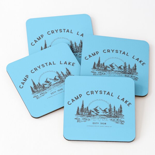 Item preview, Camp Crystal Lake – Black Logo designed and sold by frighthouseco.
