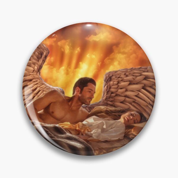 Item preview, Lucifer and Chloe Wing Love designed and sold by Kristin Harris Productions: Fanart Designs.