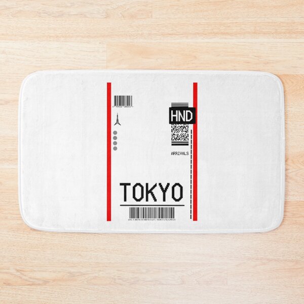Item preview, TOKYO PLANE TICKET AIRPORT TAG designed and sold by Glossypop.