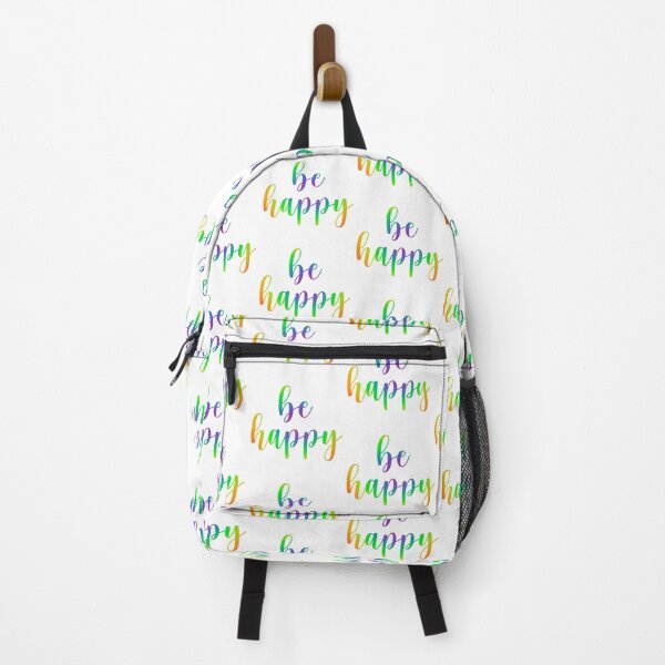 Item preview, be happy, colorful lettering design designed and sold by robinverheul.