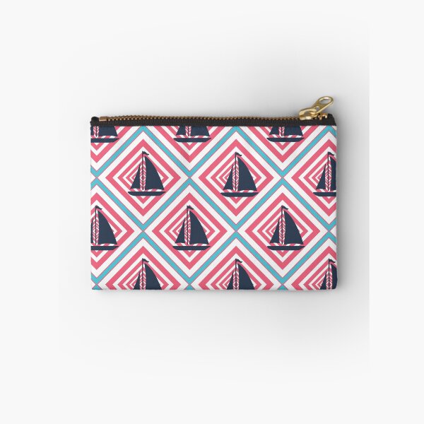 Item preview, Sailboats On Colorful Diamonds Pattern designed and sold by SharksOnShore.