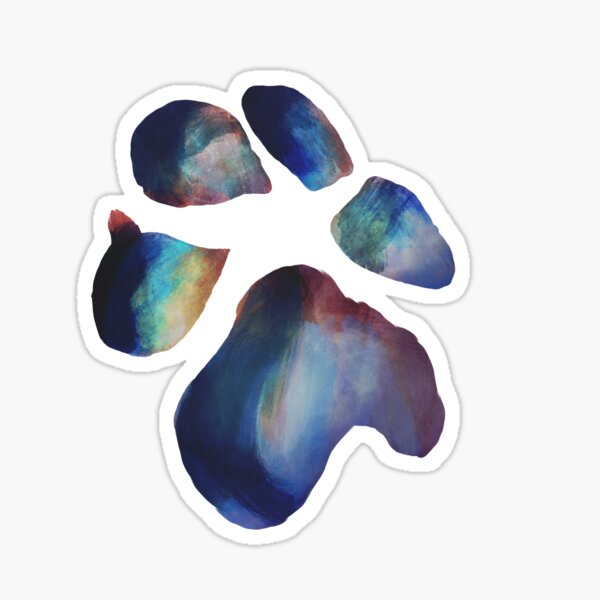 Item preview, Ocean Themed Dog Paw designed and sold by Jademagnolia.