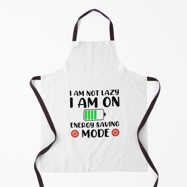 Item preview, White Little Lies - I am Not Lazy designed and sold by BacataDesign.