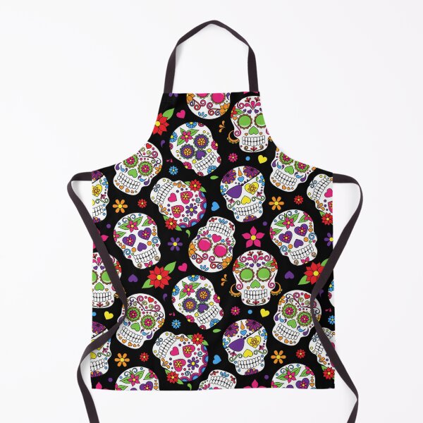 Item preview, Day of the Dead Sugar Skull Pattern dia de los muertos Halloween Día de Los Muertos designed and sold by Draculaura2009.