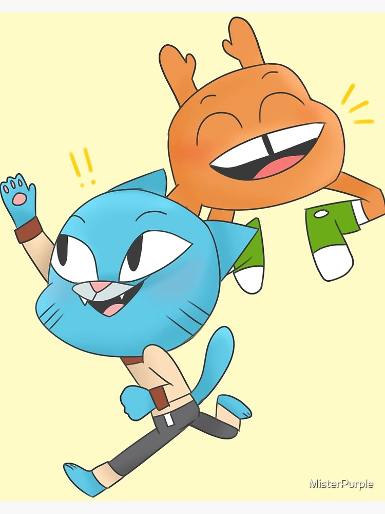 The Unbreakable Bond - Gumball & Darwin Pose Art : r/gumballart