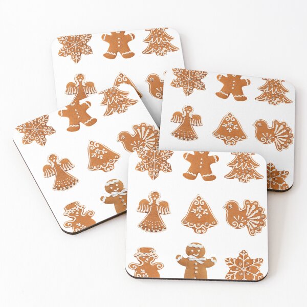 Item preview, Gingerbread Christmas Cookies Advent Cakes designed and sold by CatgoDigital.