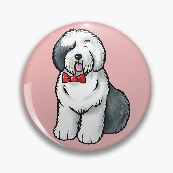 Item preview, Old English Sheepdog designed and sold by animalartbyjess.