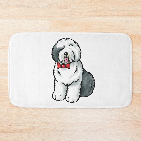 Item preview, Old English Sheepdog designed and sold by animalartbyjess.