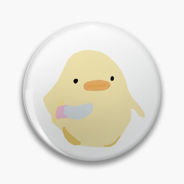 Item preview, babey duck with knife designed and sold by emsfunkydesigns.