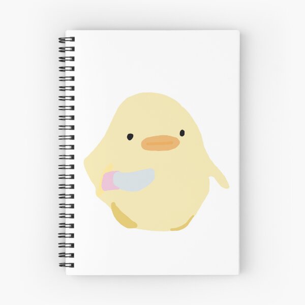 Item preview, babey duck with knife designed and sold by emsfunkydesigns.