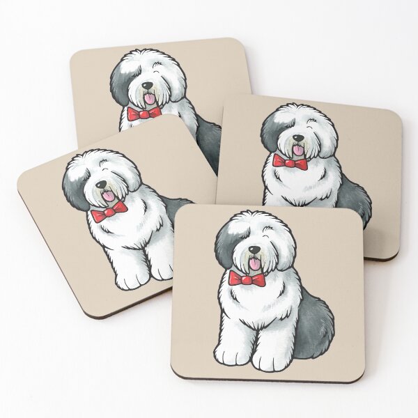 Item preview, Old English Sheepdog designed and sold by animalartbyjess.