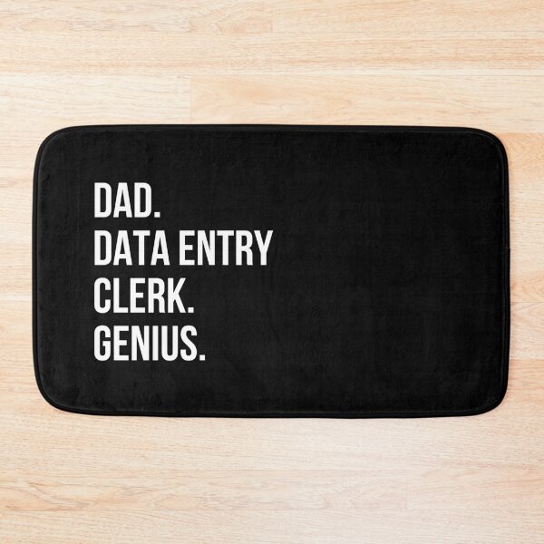 Item preview, Dad Data entry clerk designed and sold by UneDesigns.