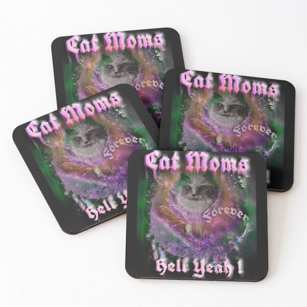 Item preview, Cat Moms HellYeah! designed and sold by goedesign.