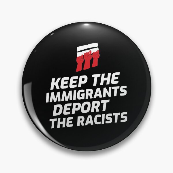 Item preview, Keep the Immigrants Deport the Racists designed and sold by kindxinn.