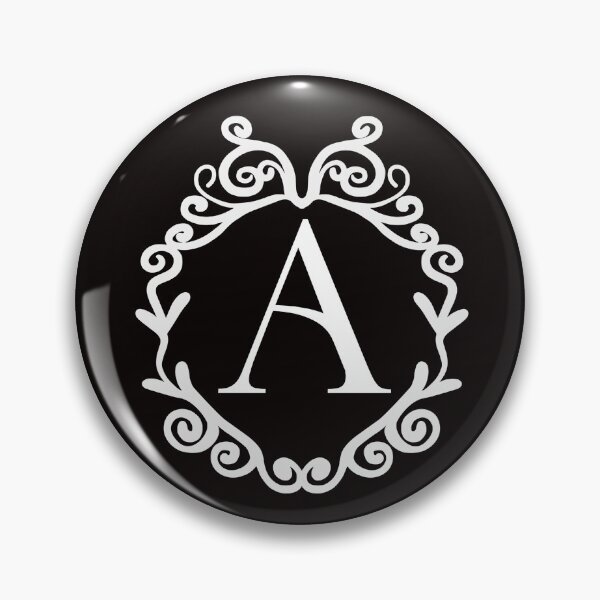 Item preview, Simple Monogram A in white designed and sold by joanaoberg.