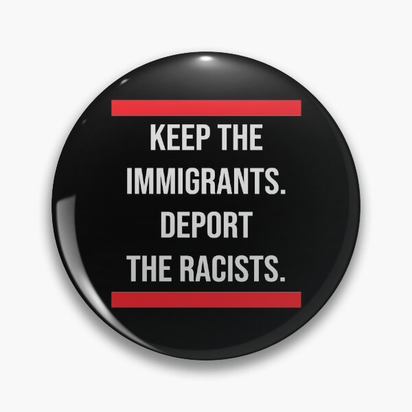 Item preview, Keep the Immigrants Deport the Racists designed and sold by kindxinn.