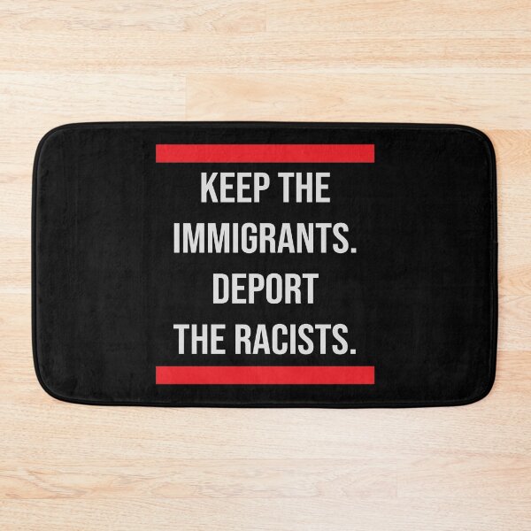 Item preview, Keep the Immigrants Deport the Racists designed and sold by kindxinn.