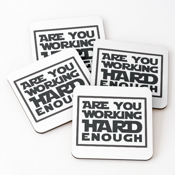 Item preview, Are you working hard enough ? designed and sold by Marstore.