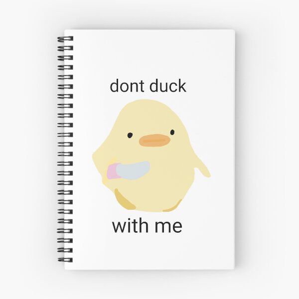 Item preview, dont duck with me designed and sold by emsfunkydesigns.