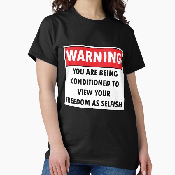 Item preview, Warning conditioned designed and sold by ArtOfRebellion.