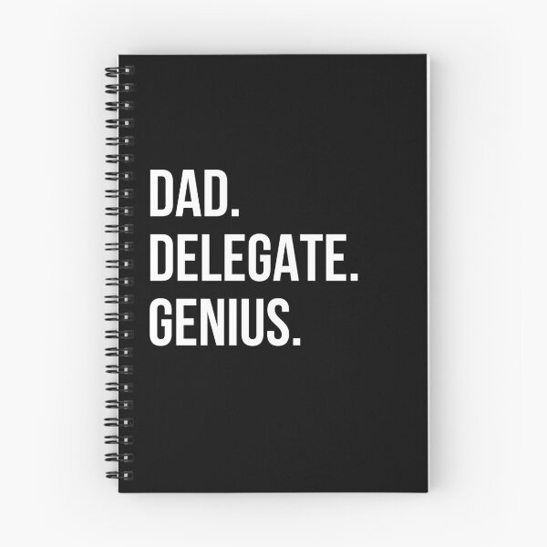 Item preview, Dad Delegate designed and sold by UneDesigns.