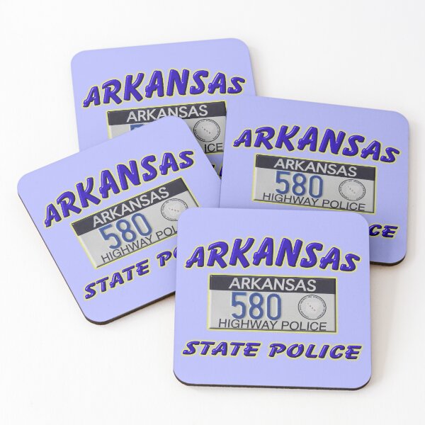 Item preview, Arkansas State Police License Plate designed and sold by Lawrence Baird.