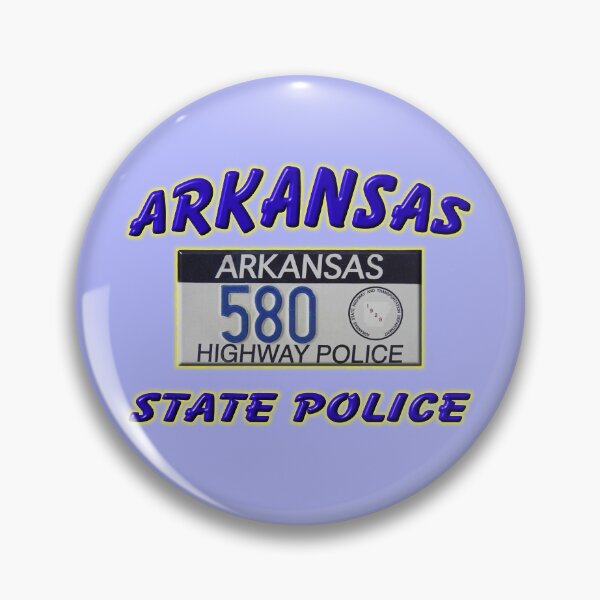Item preview, Arkansas State Police License Plate designed and sold by Lawrence Baird.