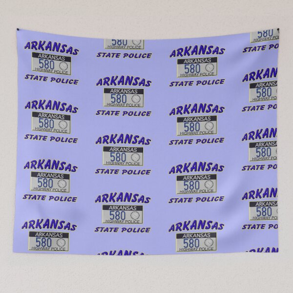 Item preview, Arkansas State Police License Plate designed and sold by Lawrence Baird.