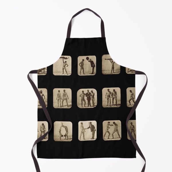 Item preview, Male Athletes Posturing - Muybridge Photograph Plates designed and sold by JuxtaHead.