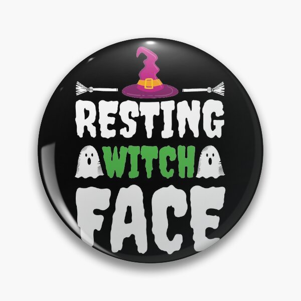 Item preview, Resting Witch Face designed and sold by Clinton Thomas.
