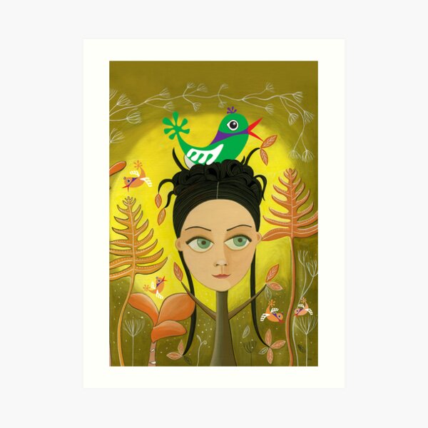 Birds Nest Art Print