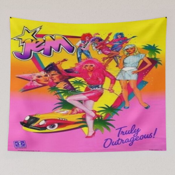 Item preview, Jem and the Holograms designed and sold by Radrollins.
