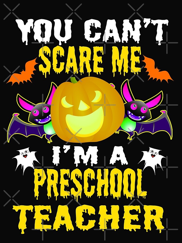 "You Can't Scare Me I'm A preschool teacher" Scarf by ShopEMMA | Redbubble