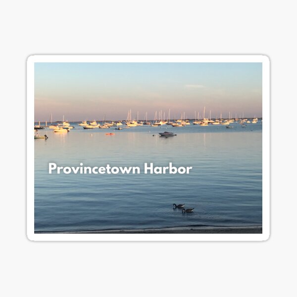 Provincetown Harbor Sticker