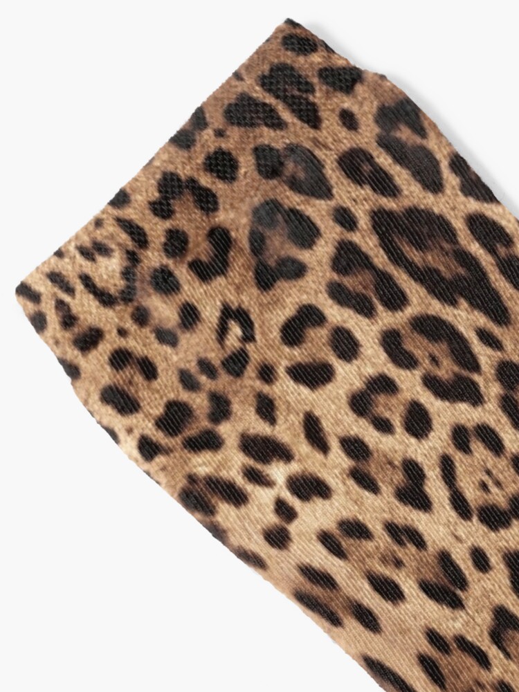 Thumbnail 2 of 5, Socks, Leopard Print Skin designed and sold by MCMXCV-PROJECT.