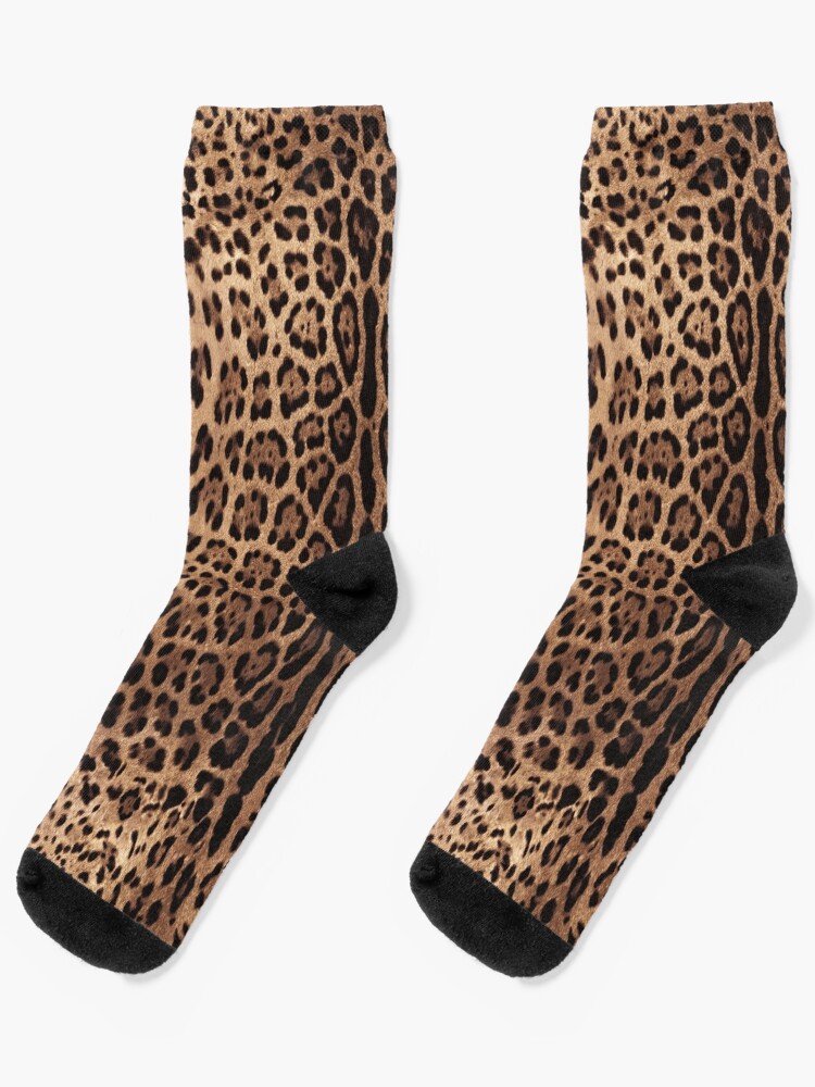 Thumbnail 1 of 5, Socks, Leopard Print Skin designed and sold by MCMXCV-PROJECT.