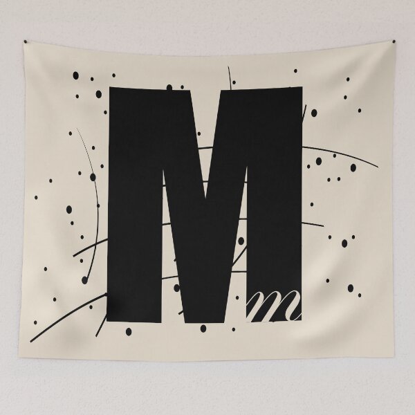 Item preview, Letter M designed and sold by 1NELife.