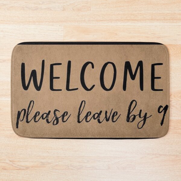 Item preview,  Please Leave By 9 designed and sold by FunnyDio.
