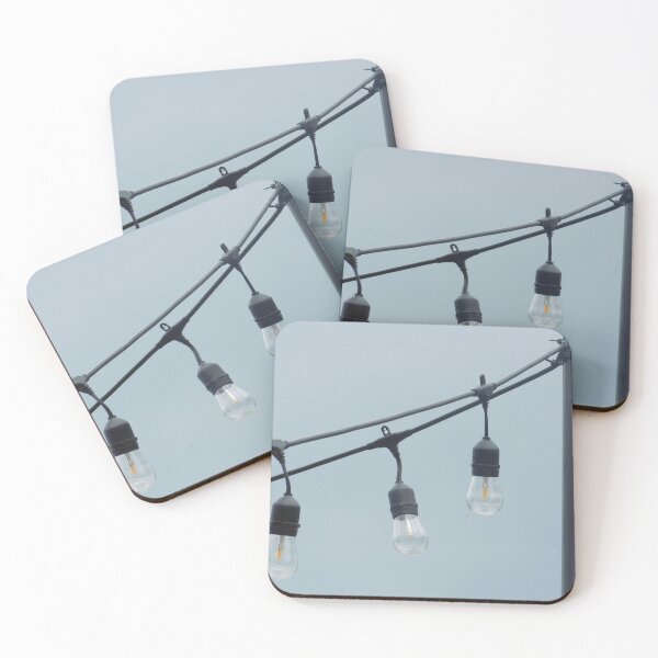 Item preview, Edison Lights and grey sky designed and sold by HalieMac.