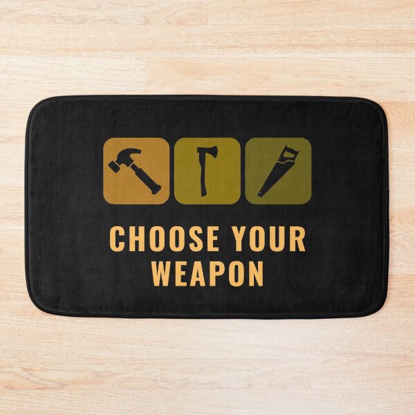 Item preview, Choose Your Weapon Woodworking Tools designed and sold by Trendi-Woodwork.