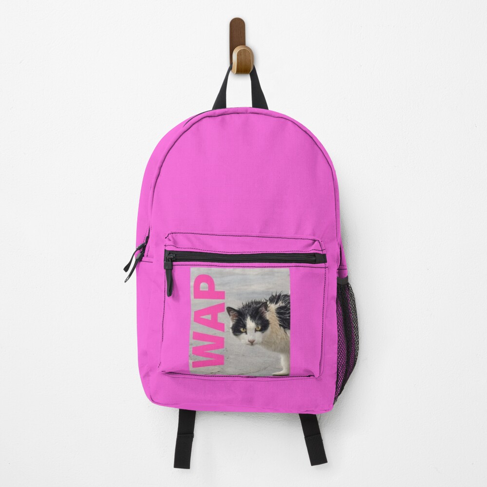 WAP Cardi B Megan Thee Stallion Meme Backpack for Sale by StingRayTShirt Redbubble