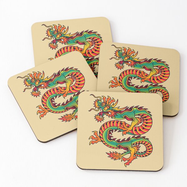 Item preview, Salty-Dog2 American Japanese Traditional Dragon designed and sold by Salty-Dog2.
