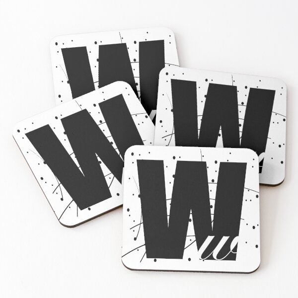 Item preview, Letter W designed and sold by 1NELife.