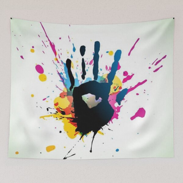 Item preview, Grunge Hand Paint Splashes  designed and sold by DopeTops.