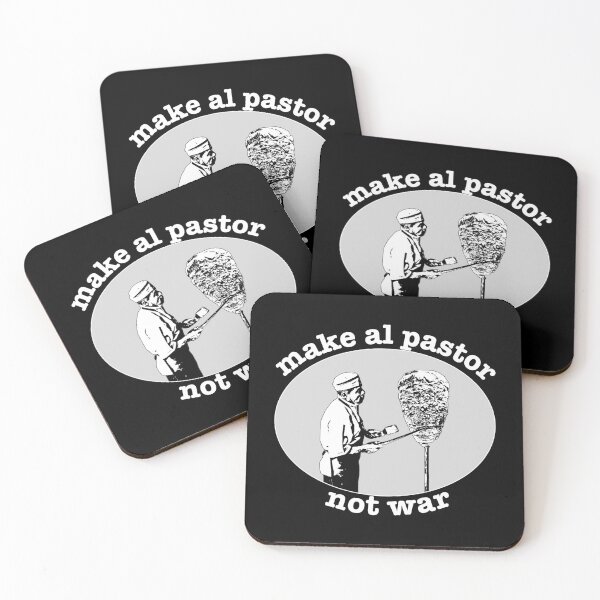 Item preview, Make al pastor, not war (white text) designed and sold by robotpoop.