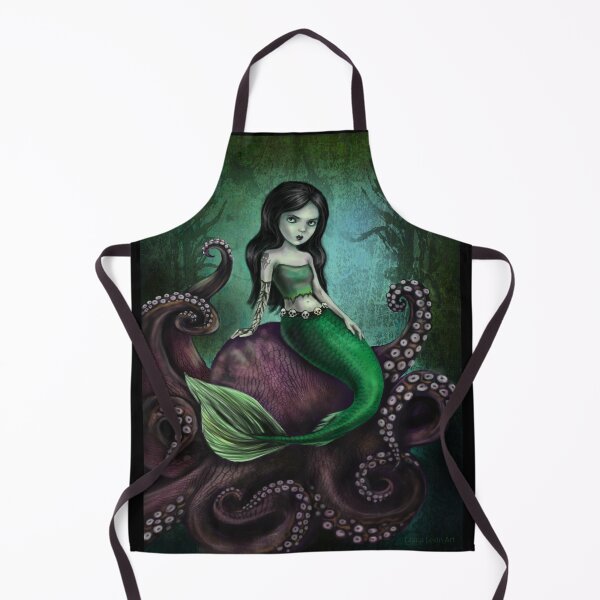 Item preview, Dark Mermaid Octopus designed and sold by DianaLevinArt.